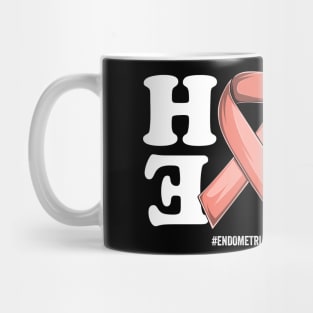 Endometrial Cancer Support | Peach Ribbon Squad Support Endometrial Cancer awareness Mug